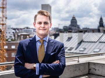 Gilles Verstraeten N-VA installatie Brussels Parlement
