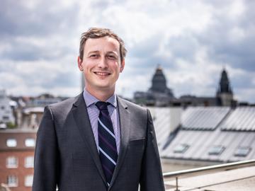 Mathias Vanden Borre N-VA installatie Brussels Parlement