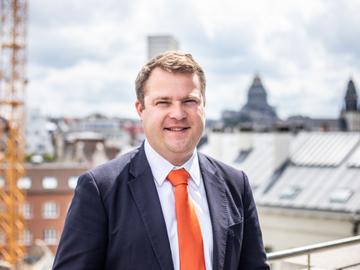 Joris Poschet 2 CD&V installatie Brussels Parlement