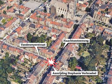 Aanrijding Stephanie Verbraekel hoek Vandeweyerstraat Haachtsesteenweg