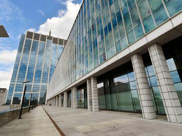 Hoofdzetel van de federale politie te Brussel, naast de Financietoren in het voormalige Rijksadministratief Centrum (RAC)