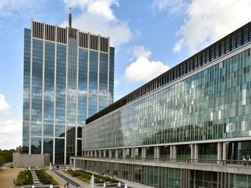 Hoofdzetel van de federale politie te Brussel, naast de Financietoren, in het voormalige Rijksadministratief Centrum (RAC)