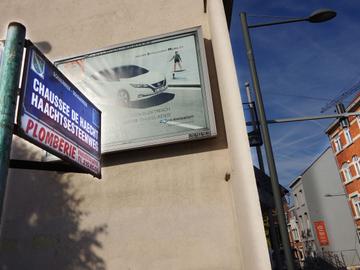 De Haachtsesteenweg in Schaarbeek