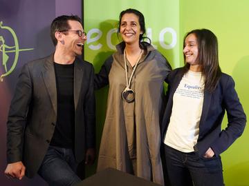 Jean-Marc Nollet, Zakia Khattabi en Rajae Maouane (Ecolo)