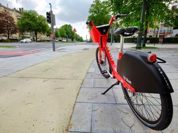 Jump, het platform van elektrische deelfietsen dat Uber ook in Brussel uitbaat