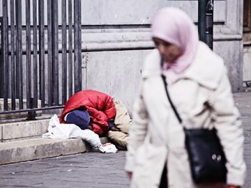 20190917 slapende dakloze Beurs