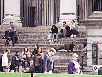 20190917 trappen Beurs voetgangerszone