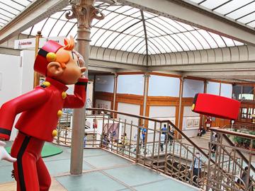Robbedoes in het Belgisch Stripmuseum