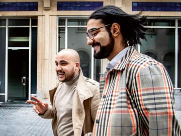 Youssef Kobo (CD&V) en Hassan Al Hilou (A seat at the table)
