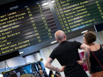 Spoorwegverbinding tussen de treinstations Brussel-Noord en Brussel-Zuid