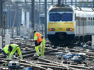 Onderhoudswerken op de treinverbinding tussen Brussel-Noord en Brussel-Zuid