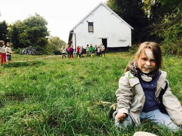 Het Boerderijtje, de lokalen van de jeugdbeweging scouts Sint-Martinus in Ganshoren