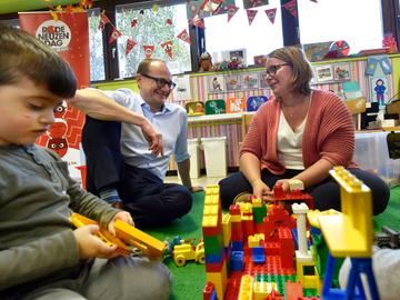 4 november 2019: bezoek van Vlaams minister van onderwijs Ben Weyts (N-VA) aan de Stedelijke Basisschool De Groene Planeet in Vilvoorde