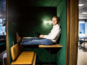 Thomas Cherlet, de nieuwe voorzitter van Young Voka Metropolitian