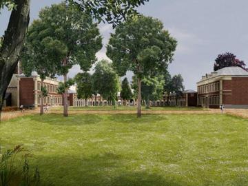 De renovatie van de abdij van Vorst