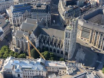 De Sint-Michiels en Sint-Goedelekathedraal in 2016