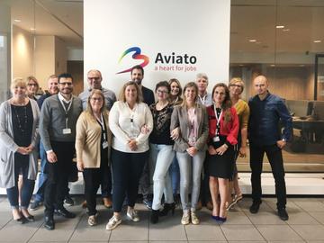 Aviato, het tewerkstellingscentrum van de luchthaven Brussels Airport