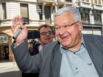 Guy Vanhengel (Open VLD), eerste ondervoorzitter van het Brussels Parlement