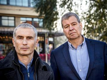 Roel Leemans en Jo Mariens, de algemene directeurs van respectievelijk Muntpunt en BRUZZ