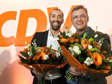 6 december 2019: Sammy Mahdi moet het afleggen tegen Joachim Coens in de strijd om het voorzitterschap van CD&V