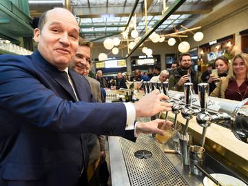 Philippe Close (PS), burgemeester van Brussel, en nu ook onafhankelijk bestuurder van RSC Anderlecht