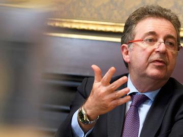 Rudi Vervoort (PS), minister-president van het Brussels Hoofdstedelijk Gewest