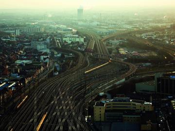 De site van het Zuidstation (NMBS)