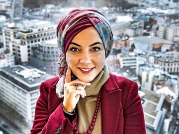 Fatima Zibouh leidt de antidicriminatiedienst van Actiris