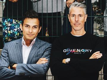 Philippe Bormans (Union Saint-Gilloise) en Michel Verschueren (RSC Anderlecht)