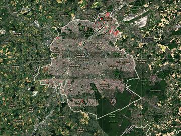 Nieuw en verdwenen groen in Brussel (2003-2016)