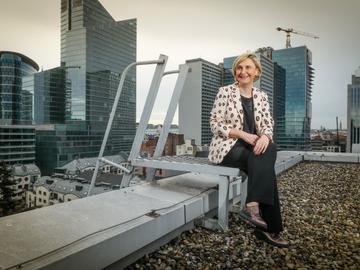 Vlaams Minister van Economie Hilde Crevits (CD&V)