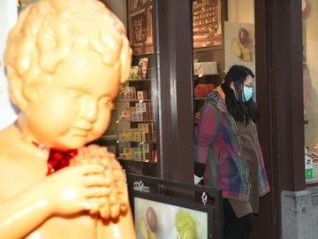 Toerisme coronavirus covid-19 Brusselse wafel Stoofstraat Eikstraat Manneken Pis