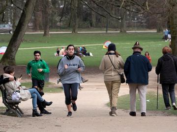 Joggen in Ter Kamerenbos