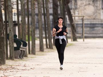Joggen in het Warandepark
