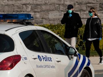 Naleving lockdownmaatregelen om het coronavirus in te dijken: verscherpte politiecontroles door politiezone Brussel-Hoofdstad-Elsene