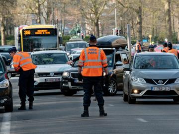 Naleving lockdownmaatregelen om het coronavirus in te dijken: verscherpte politiecontroles door politiezone Brussel-Hoofdstad-Elsene