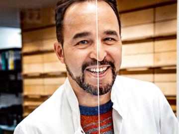 Apotheker Said Bounouch, in de frontlinie tijdens de coronacrisis in maart 2020