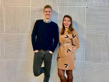 Wietse Van Ransbeeck en Aline Muylaert van Citizen Lab