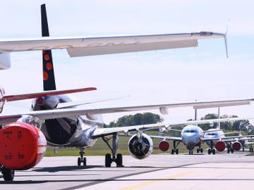 Brussels Airlines staat, door toedoen van de coronacrisis, opnieuw voor een donkere toekomst