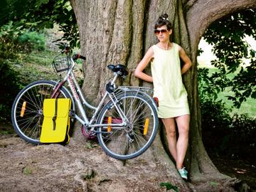 De fiets bood voor freelance-journaliste Leslie Doumerc een uitlaatklep tijdens de coronacrisis