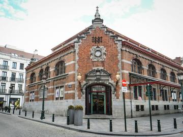 De Sint-Gorikshallen zijn voormalige overdekte markthallen in het centrum van Brussel op het Sint-Goriksplein