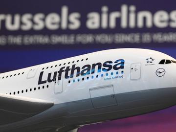 Brussels Airlines is in handen van de Duitse vliegtuigmaatschappij Lufthansa