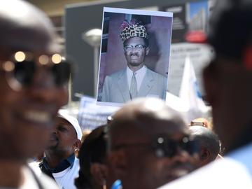 30 juni 2018: inhuldiging van de Patrice-Lumumbasquare ter gelegenheid van de 58e verjaardag van de onafhankelijkheid van het voormalige Belgisch Congo, nu de Democratische Republiek Congo