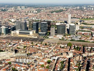 De Noordwijk rond het Noordstation met de Aarschotstraat