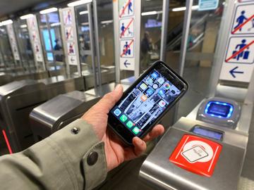 Contactloos betalen op tram-, bus- en metronet van de MIVB