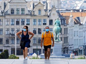 Het dragen van een mondmasker is verplicht in het Brussels gewest