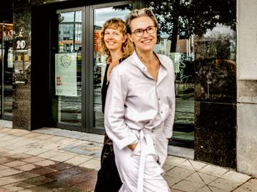 Agnes Quackels en Barbara Van Lindt vormen samen de artistieke leiding van het Kaaitheater