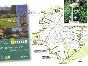 De groene wandeling, een fiets- en wandelroute langsheen de grenzen van het Brussels gewest