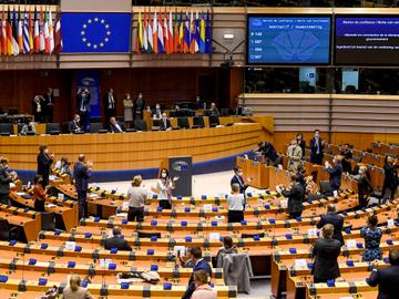 Eedaflegging van de regering-De Croo in het Europees Parlement op 3 oktober 2020