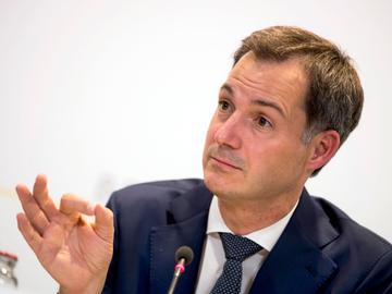 Eerste minister Alexander De Croo (Open VLD)